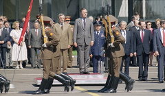 1 августа 1991 года Джордж Буш направляется из Москвы в Киев. Его провожает вице-президент СССР Геннадий Янаев