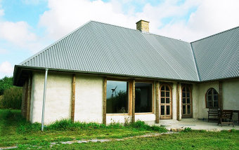 Дом из прессованной соломы (Дания)