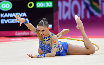 Евгения Канаева стала первой в истории двукратной олимпийской чемпионкой в художественной гимнастике