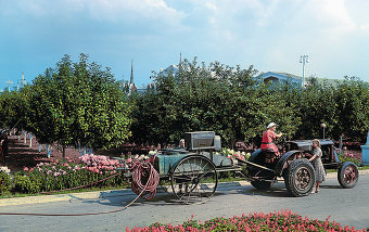 Мичуринский сад на территории ВСХВ (Всесоюзная сельскохозяйственная выставка)