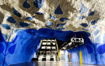 Станция T-Centralen в Стокгольме