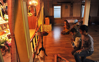 Самое индийское место в Москве, по мнению Хана, это храм для сикхов на «Нагатинской»