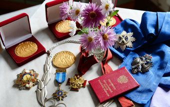 Домашняя коллекция Лидии Скобликовой\: четыре золотые медали Инсбрука-64 и олимпийский орден от МОК
