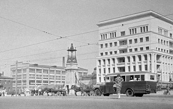 Площадь Белорусского вокзала, 1 июня 1945 года