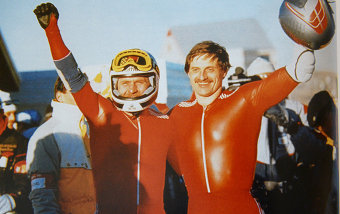 Янис Кипурс и Владимир Козлов — чемпионы Олимпийских игр в Калгари