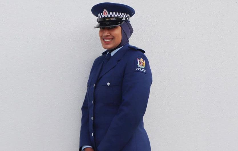 Полиция Новой Зеландии ввела хиджаб в униформу. Фото: newzealandpolice / Instagram