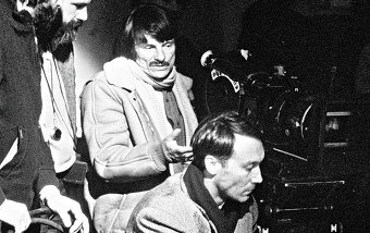 Андрей Тарковский и Олег Янковский во время съемок фильма «Ностальгия», ноябрь 1983
