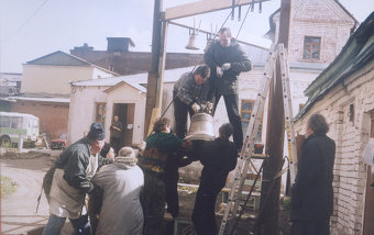 Восстановление храма Воскресения Христова в Кадашах. 1990-е годы